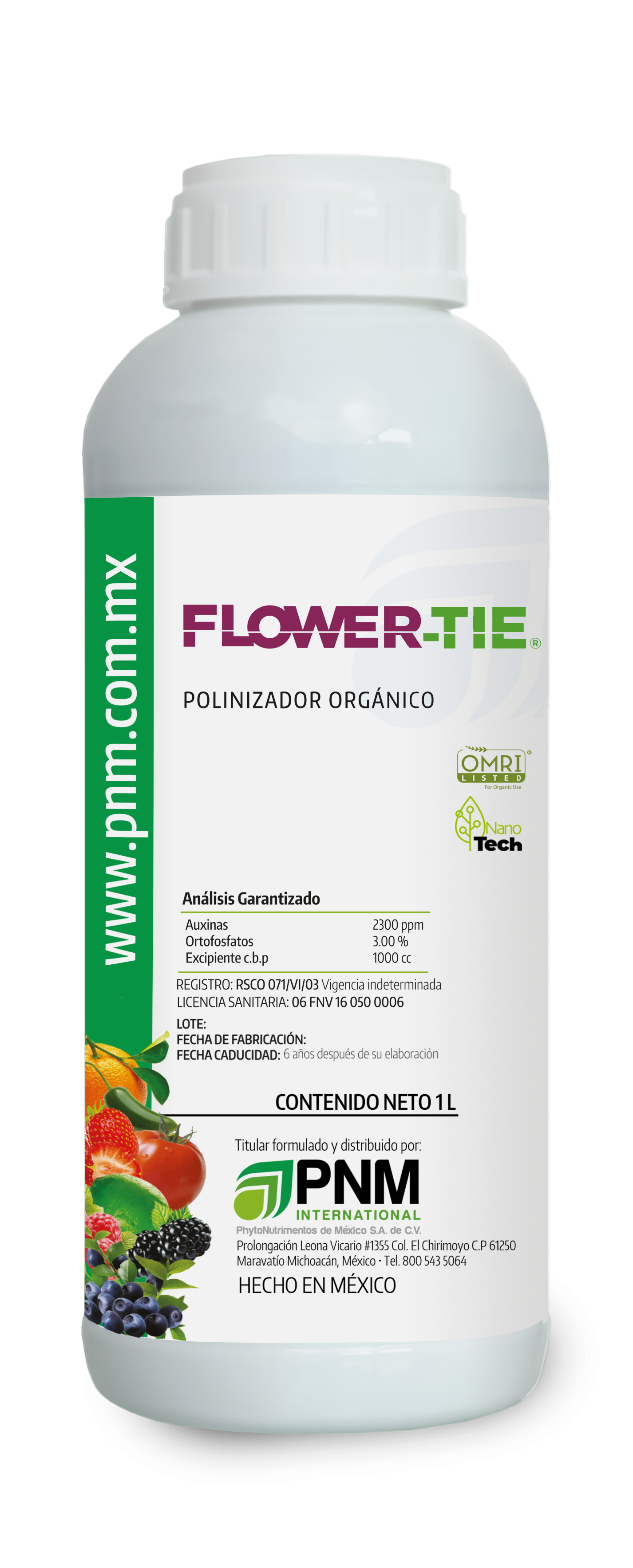 ENVASE FLOWER TIE 1LT