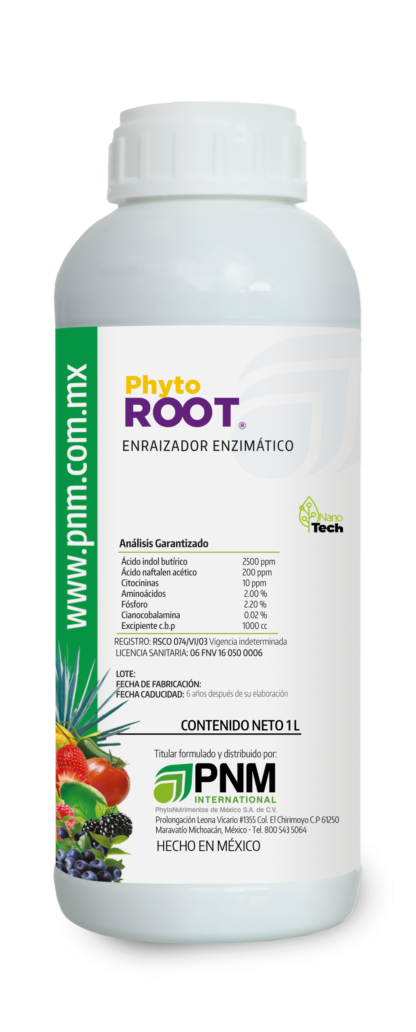 ENVASE PHYTO ROOT