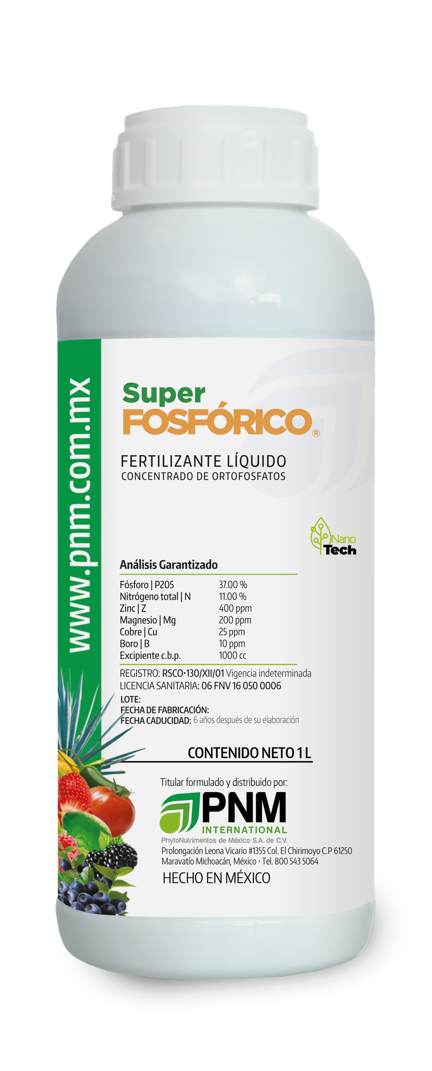 ENVASE SUPER FOSFORICO 1LT