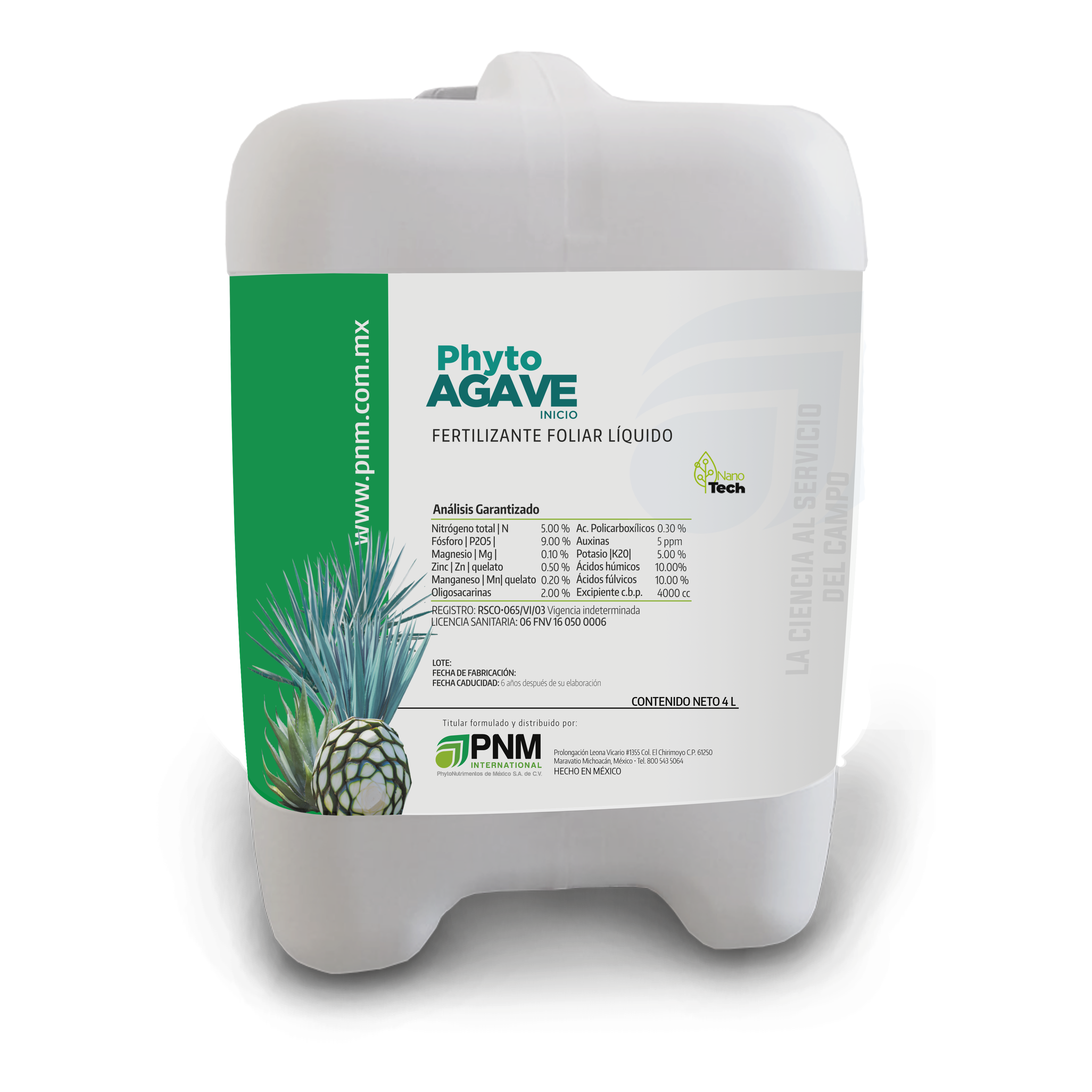 ENVASE AGAVE INICIO