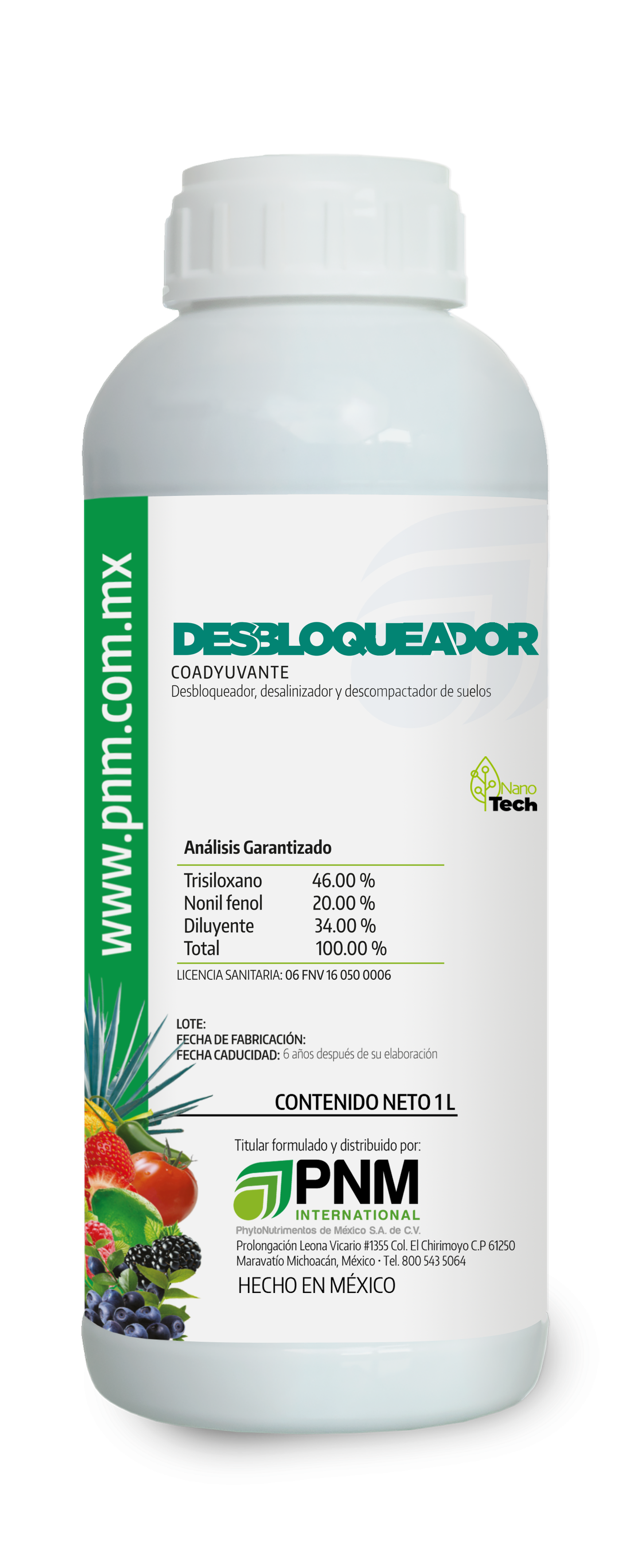 ENVASE DESBLOQUEADOR 1LT